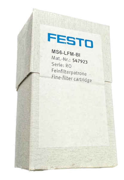 Фотография картридж фильтра тонкой очистки FESTO 547923